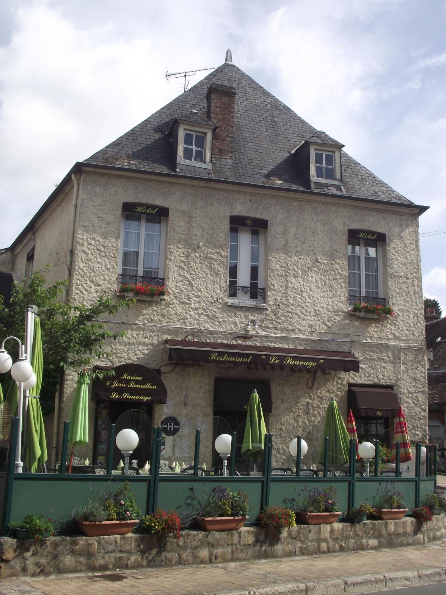 Le Sauvage Hotel Château-Renard Exterior photo