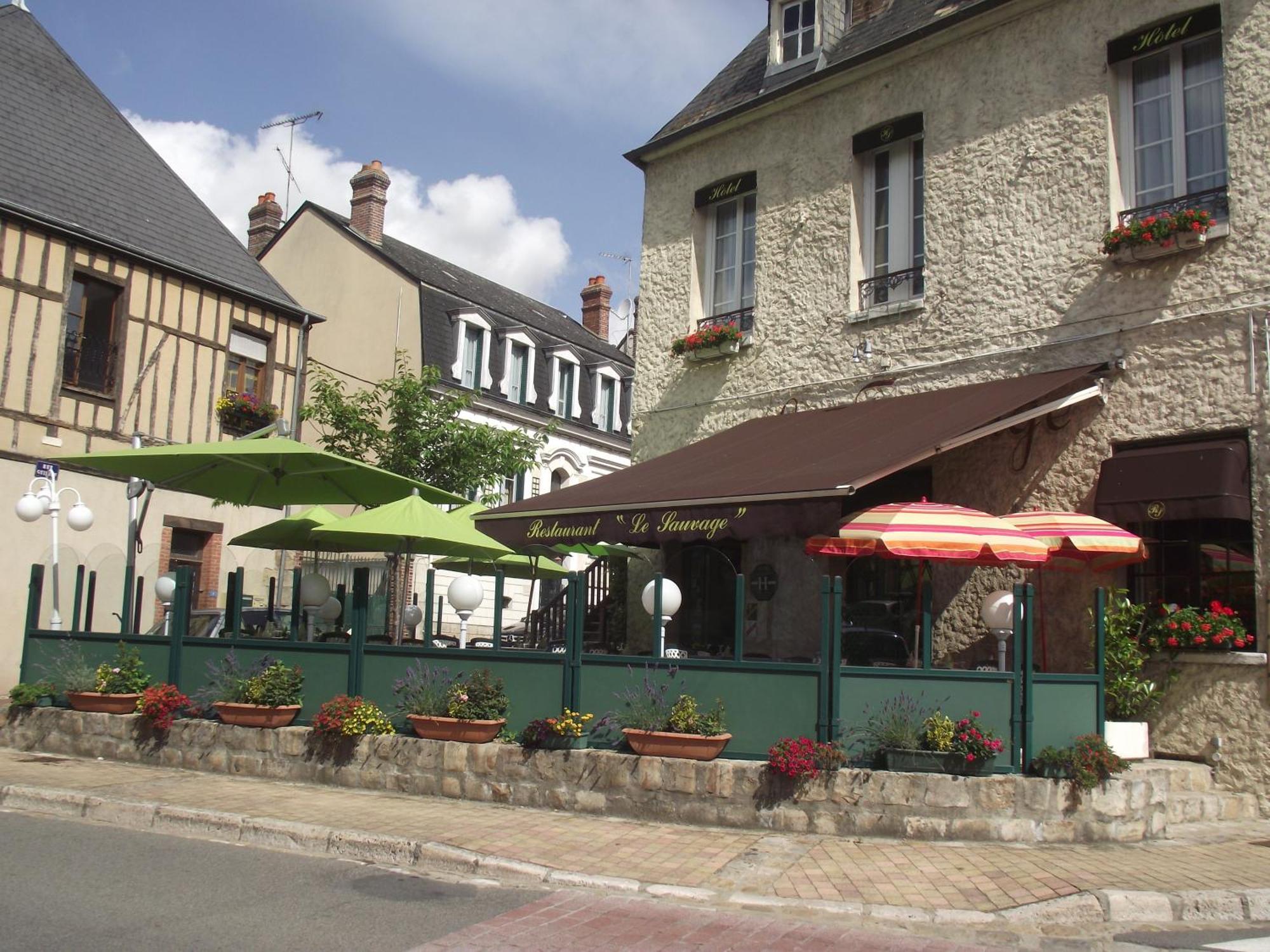 Le Sauvage Hotel Château-Renard Exterior photo